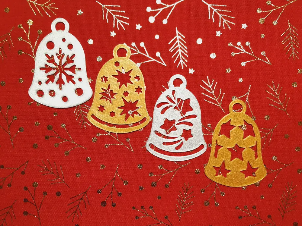 Christmas bells - simple Christmas ornaments