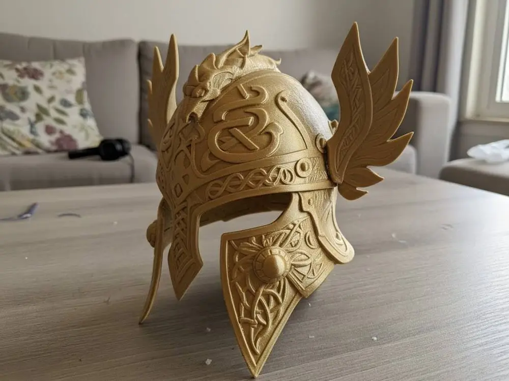 Gladiator winged helmet