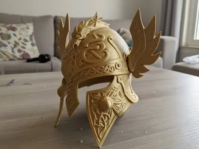 Gladiator winged helmet