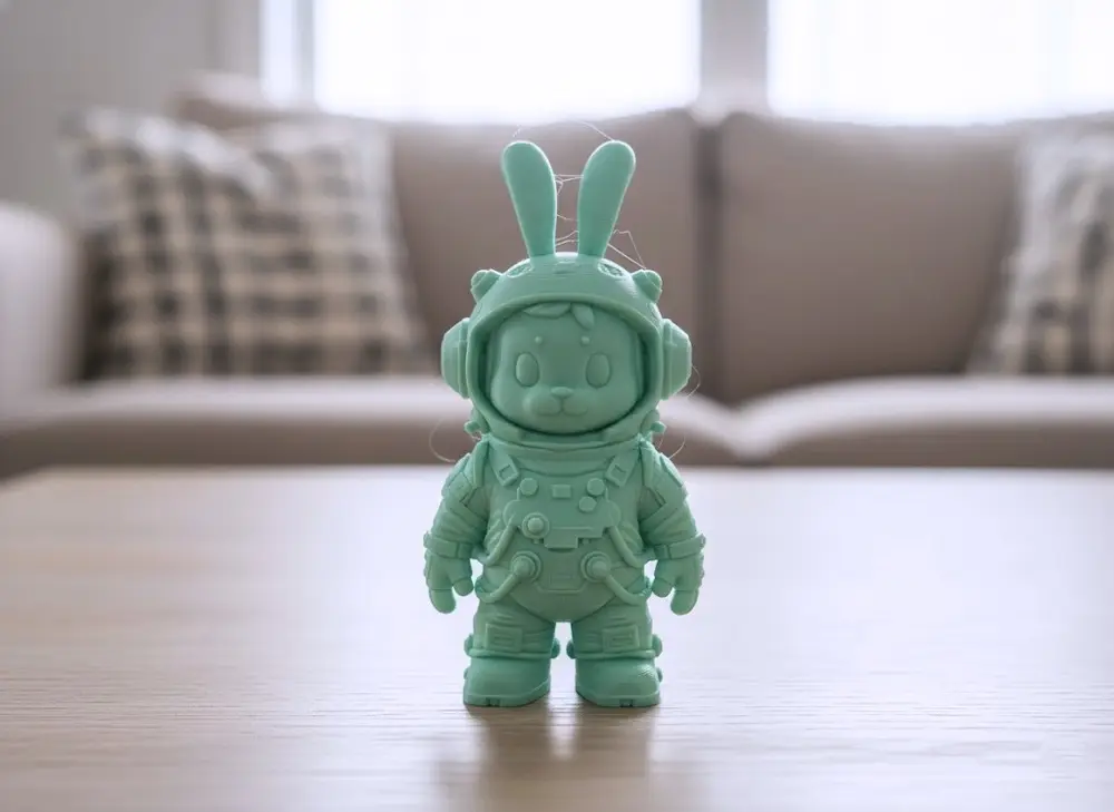 Cute rabbit astronaut