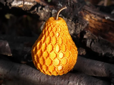 Knitted Pear
