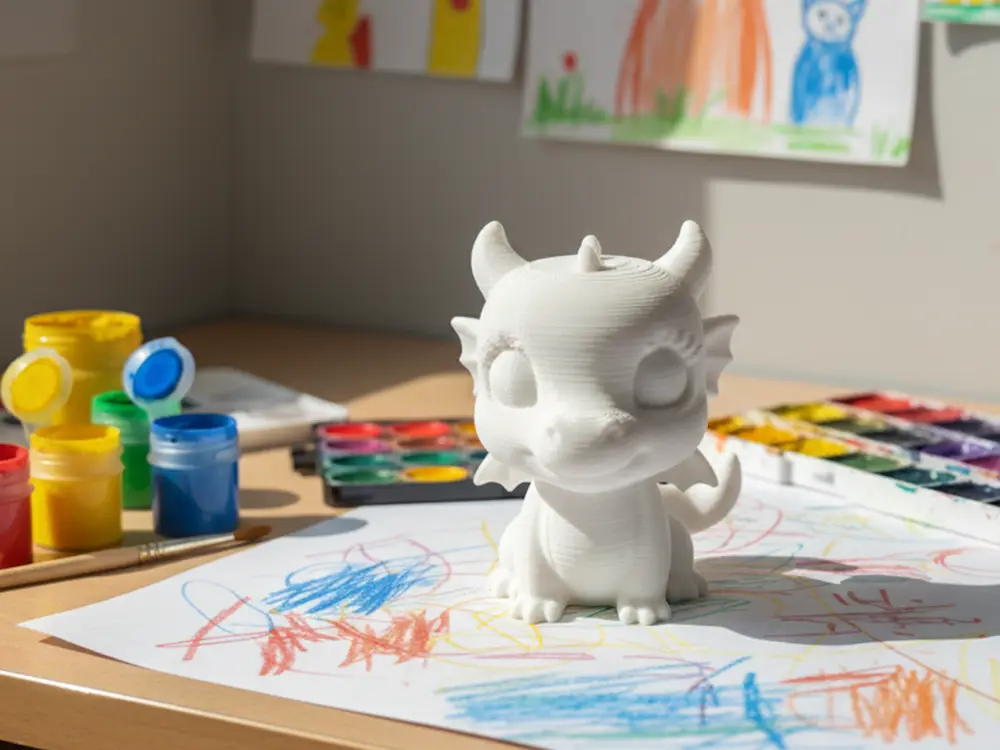 Cute Baby Dragon Figurine