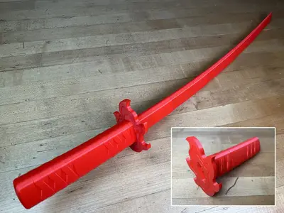 Tanjiro’s 2nd Print-in-Place Collapsing Katana