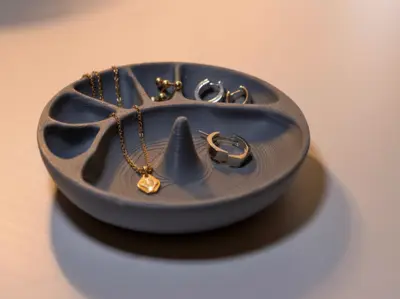 Modern Paw Jewelry Dish