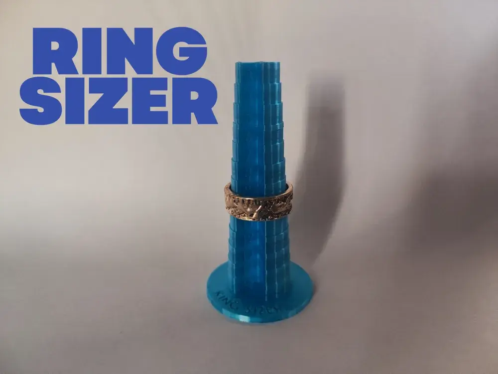 Ultimate Ring Sizer Cone (US 3-15, Labeled)