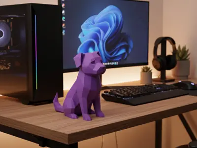 Low Poly Dog