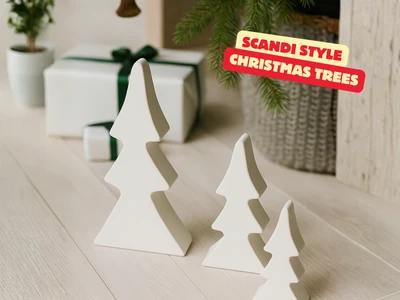 SCANDI STYLE CHRISTMAS TREES / MODERN & ELEGANT
