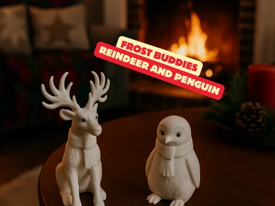FROST BUDDIES – Reindeer & Penguin / Christmas