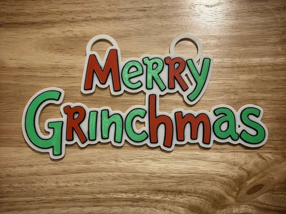 Merry Grinchmas Fan Chain
