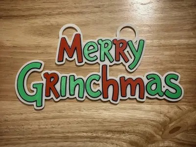 Merry Grinchmas Fan Chain