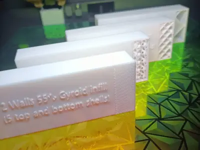 Strength and infill test