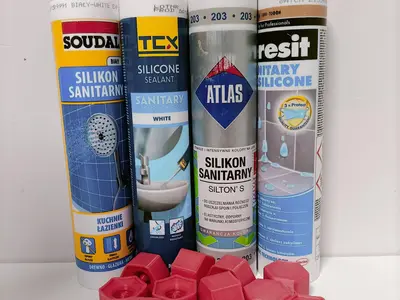 Nut for securing silicone or mounting glue like TYTAN/MAMUT