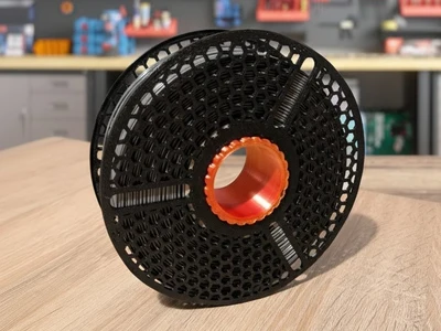 Reusable Spool Width & Diameter adj ACE compatible / 可调节自适应料盘 - 兼容 ACE 系统 (宽窄/直径可调)