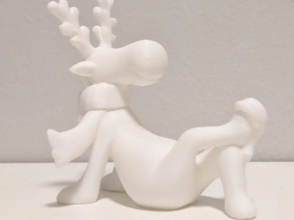 Christmas chilling reindeer