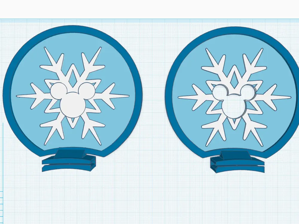 Disney Mickey Mouse Snowflake Ears