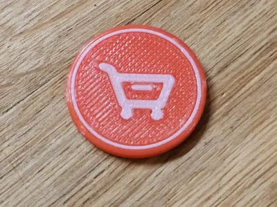 Shopping Cart Token – Euro Compatible