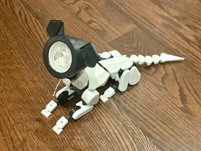 Dog LAMP MODE! Dummy Lucky 13 K9