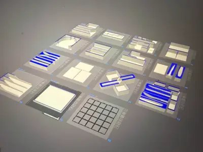 Gridfinity Drawe Kitchen Complete