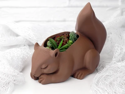 Squirrel Planter / Bowl
