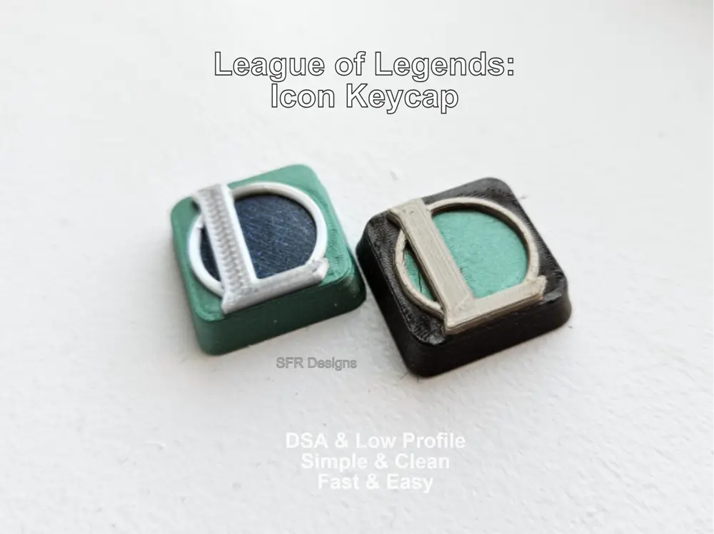 League of Legends: L Icon Keycaps