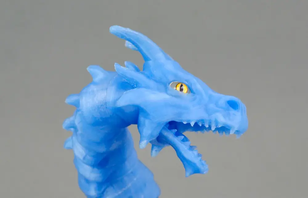 Articulated dragon mouth