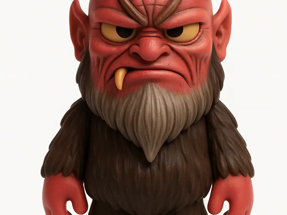 Krampus Mini Figure Xmas Decoration