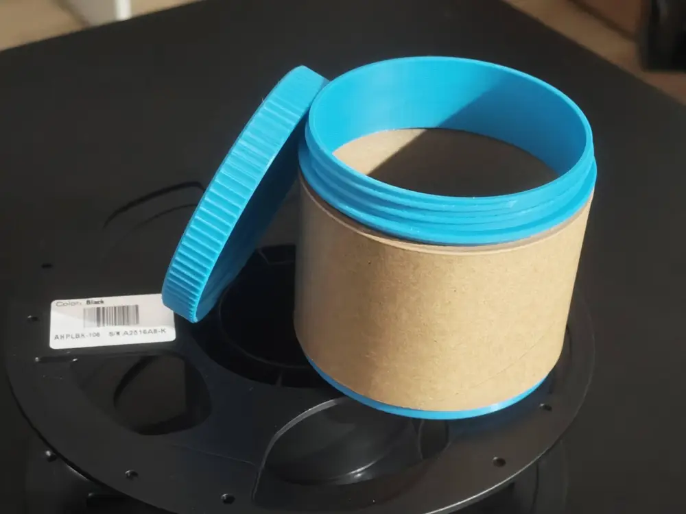 Anycubic refill spool cardboard container