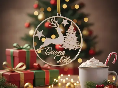 decorazione di natale buone feste