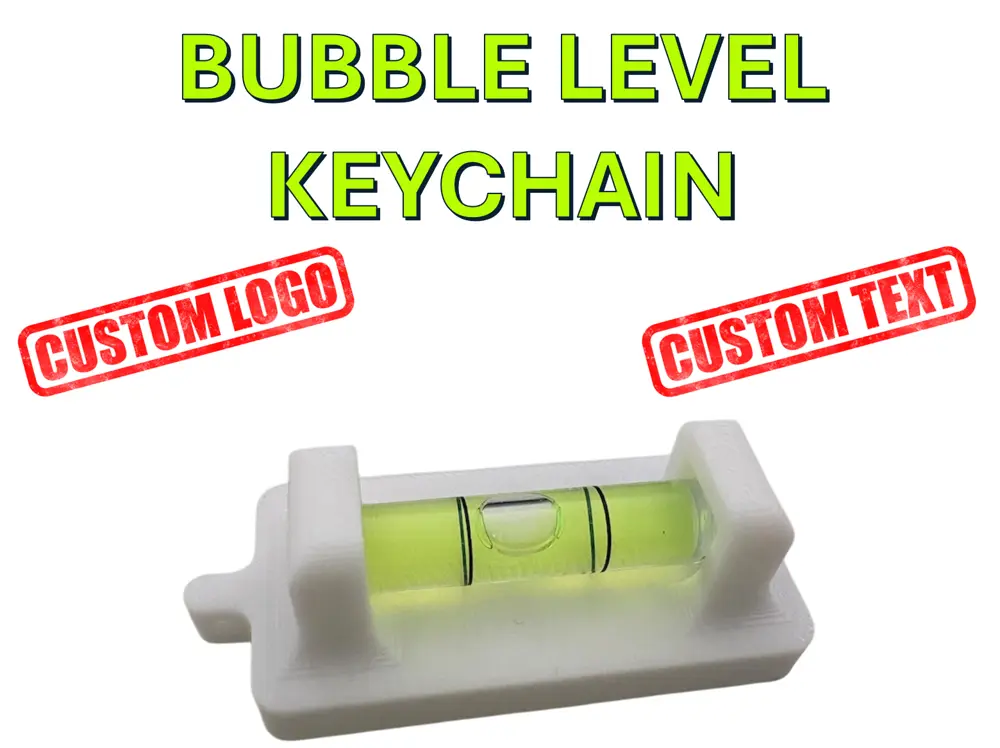 Bubble Level Keychain