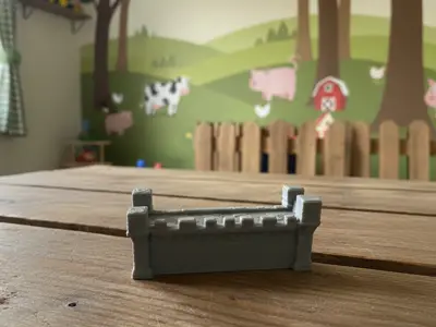 Medieval Castle Wall – Modular Defense Piece for Your Tiny Battles!