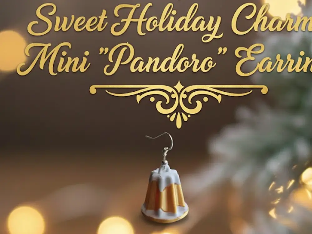 Mini “Pandoro” Earring