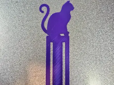 Cat bookmark