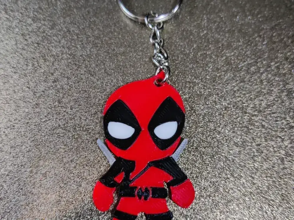 Deadpool keyring