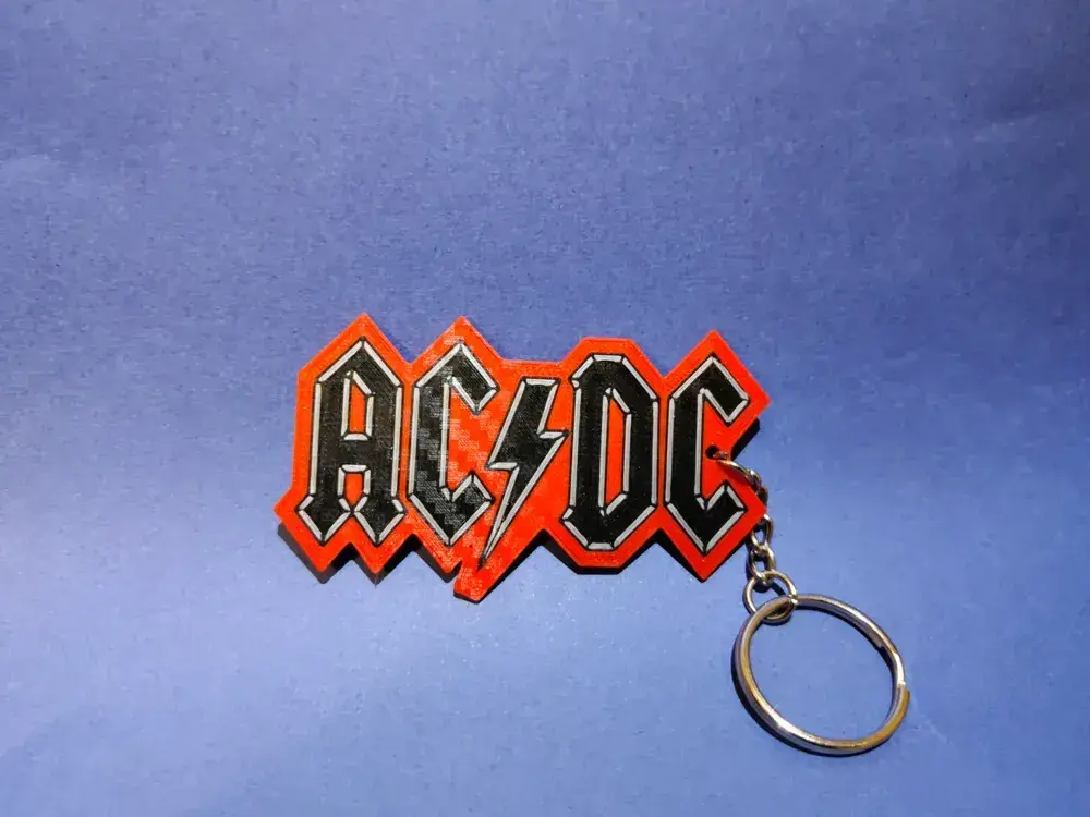 AC/DC Keyring