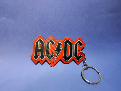 AC/DC Keyring