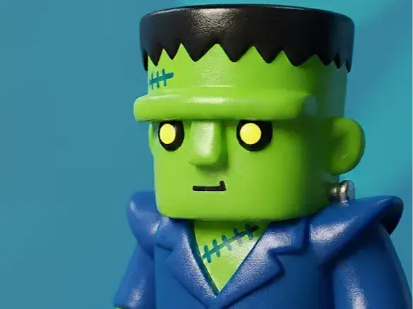 Cartoon Frankenstein – Fun Halloween Figure
