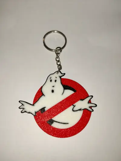 Ghostbusters keyring