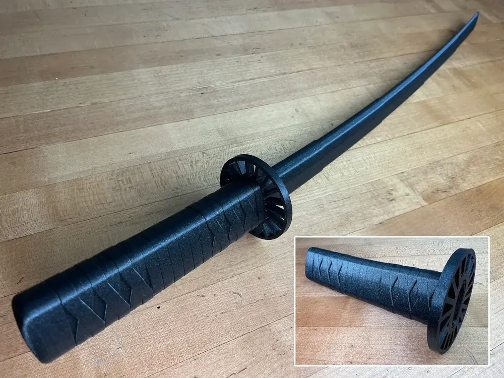 Tanjiro’s 1st Print-in-Place Collapsing Katana