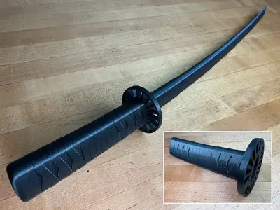 Tanjiro’s 1st Print-in-Place Collapsing Katana