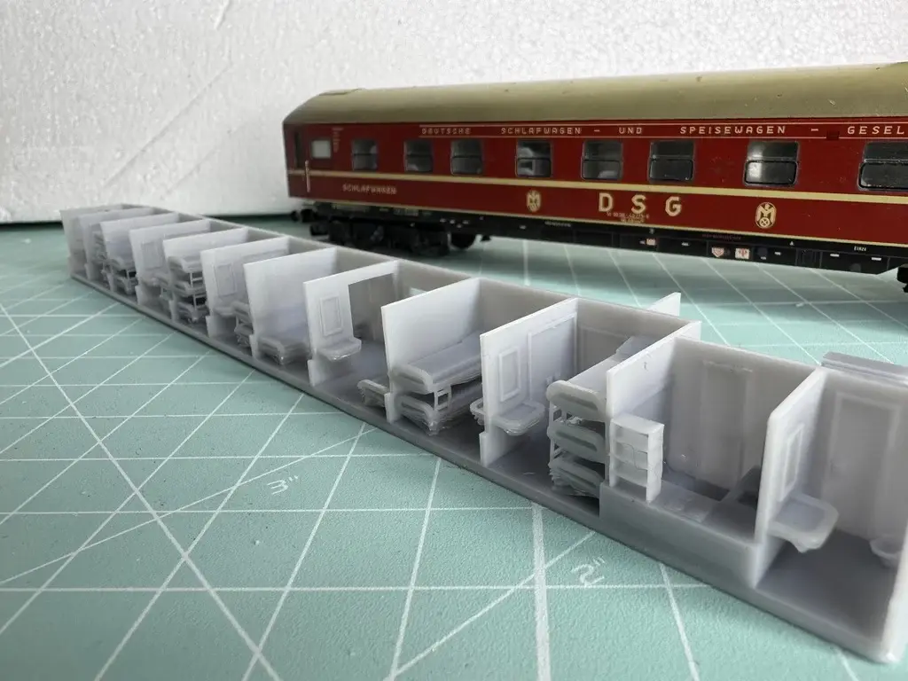 Inneneinrichtung für den Märklin Schlafwagen 4064 - Makeronline