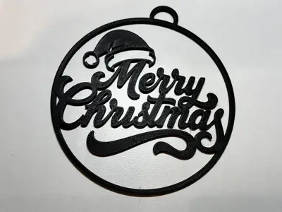 Merry Christmas 2d - Wall Art