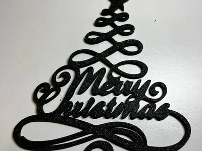 Christmas tree 2D - Wall Art