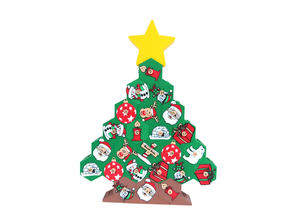 Advent calendar modular Christmas tree