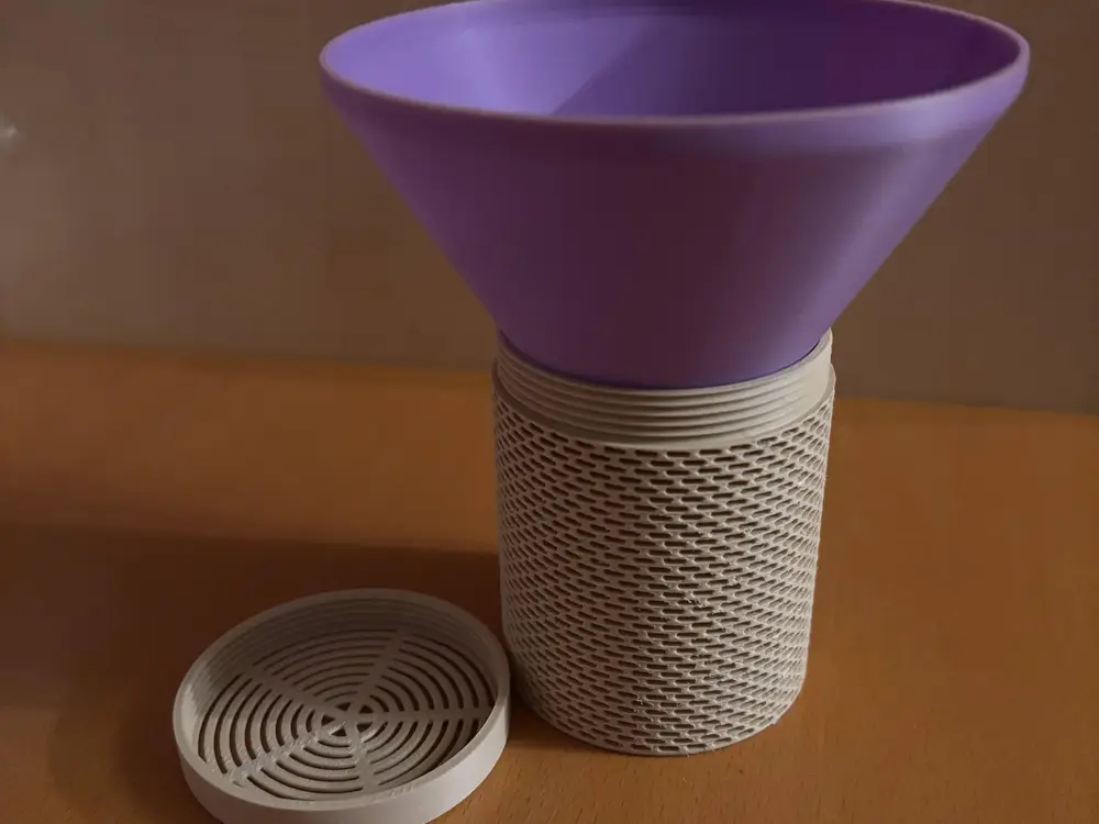 Funnel for Silica container