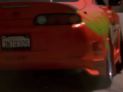 Brian supra license plate
