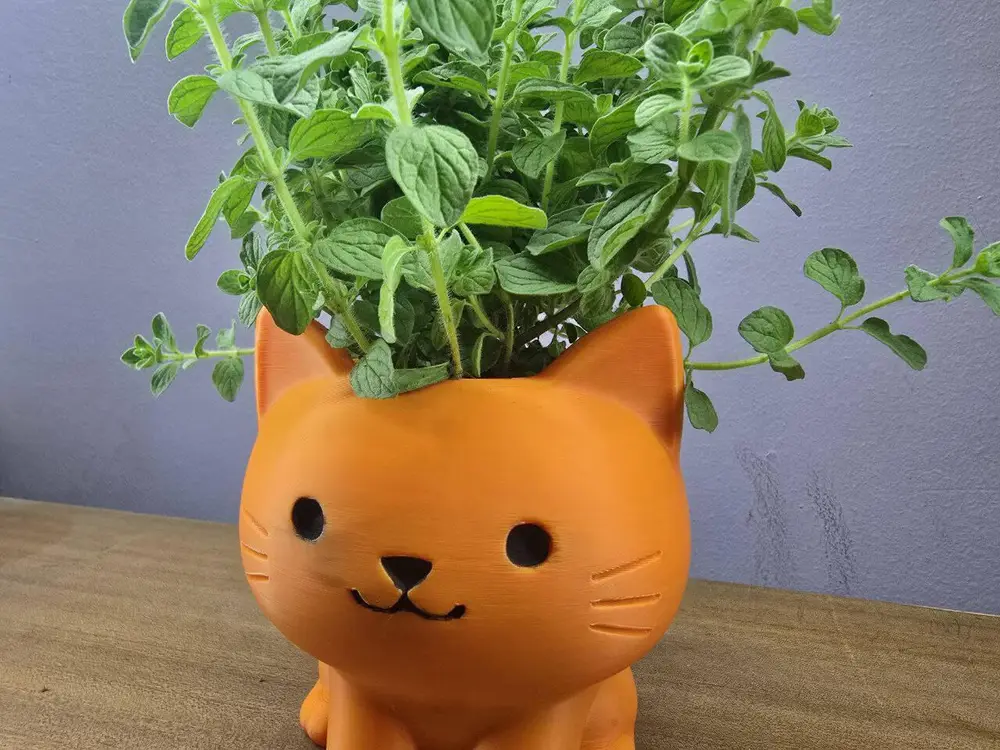 Cute Cat Planter_Vase