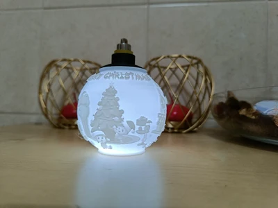 Pocoyo Christmas Lithophane ball