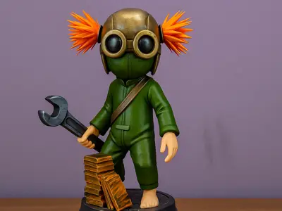 Little Nightmares 3 – Alone Character Statue