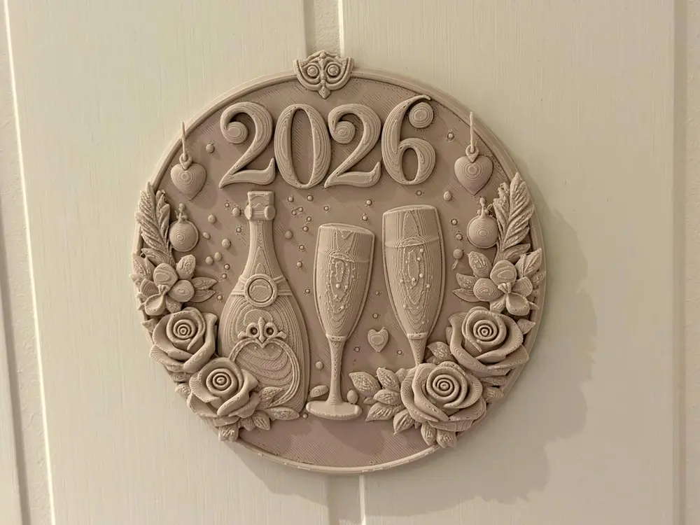 2026 Wall Decor Plate