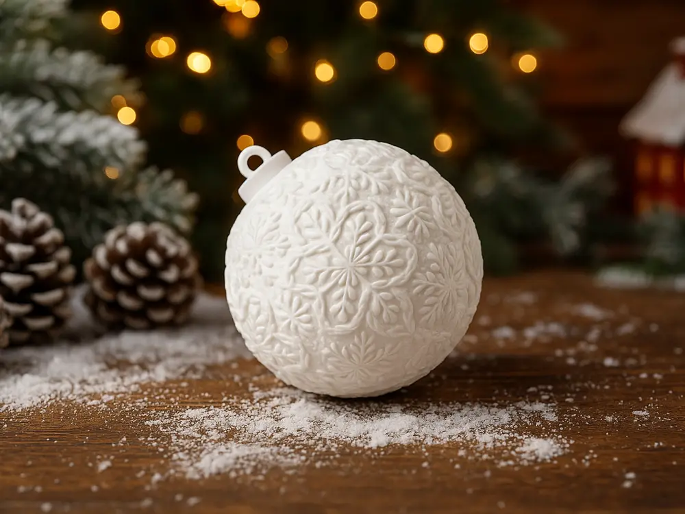 Snowflake Christmas Ornament